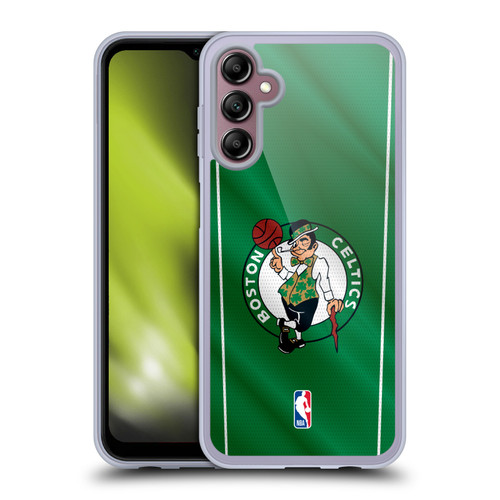 NBA Boston Celtics Vertical Banner Soft Gel Case for Samsung Galaxy A14 5G
