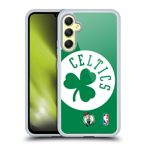 NBA Boston Celtics Oversized Soft Gel Case for Samsung Galaxy A34 5G