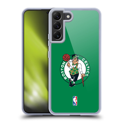 NBA Boston Celtics Plain Soft Gel Case for Samsung Galaxy S22+ 5G & MagSafe