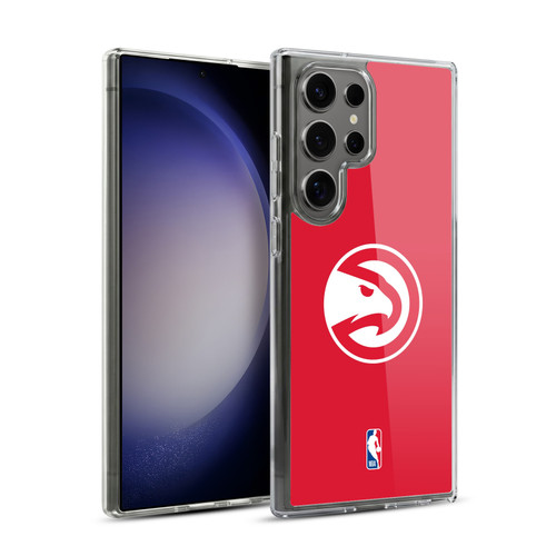 NBA Atlanta Hawks Logo Red Soft Gel Case for Samsung Galaxy S23 Ultra 5G & MagSafe