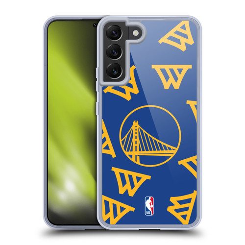 NBA Golden State Warriors Patterns Soft Gel Case for Samsung Galaxy S22+ 5G & MagSafe