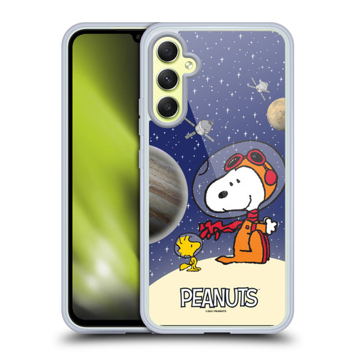Peanuts Secrets Of Apollo 10 Top Of The Moon Soft Gel Case for Samsung Galaxy A34 5G