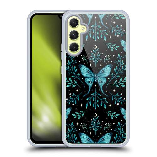 Episodic Drawing Art Butterfly Pattern Soft Gel Case for Samsung Galaxy A34 5G