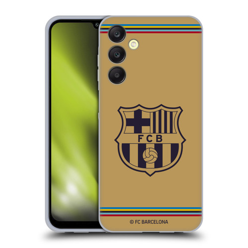 FC Barcelona 2022/23 Crest Kit Away Soft Gel Case for Samsung Galaxy A25 5G