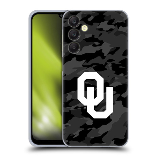 University of Oklahoma OU The University Of Oklahoma Art Camou Mono Soft Gel Case for Samsung Galaxy A25 5G
