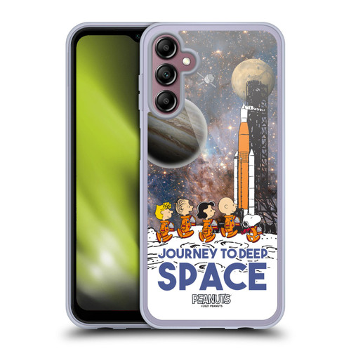 Peanuts Secrets Of Apollo 10 Journey to Deep Space Soft Gel Case for Samsung Galaxy A14 5G