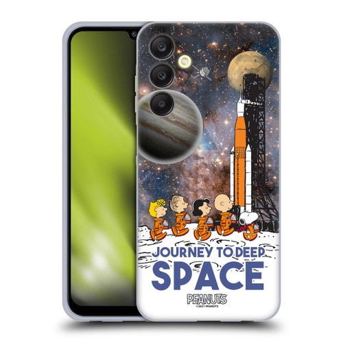 Peanuts Secrets Of Apollo 10 Journey to Deep Space Soft Gel Case for Samsung Galaxy A25 5G