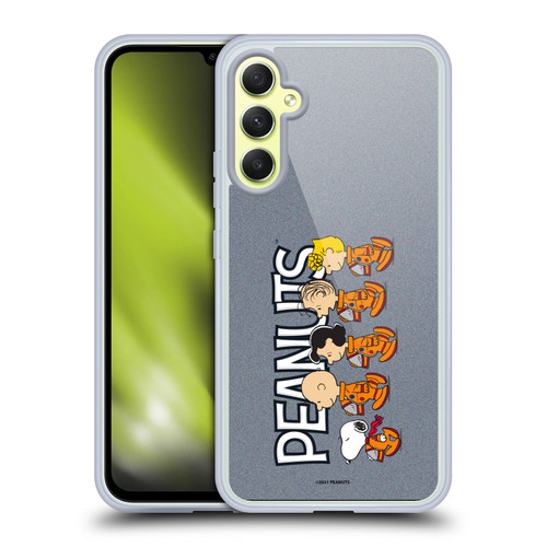 Peanuts Secrets Of Apollo 10 Astronaut Suit Soft Gel Case for Samsung Galaxy A34 5G