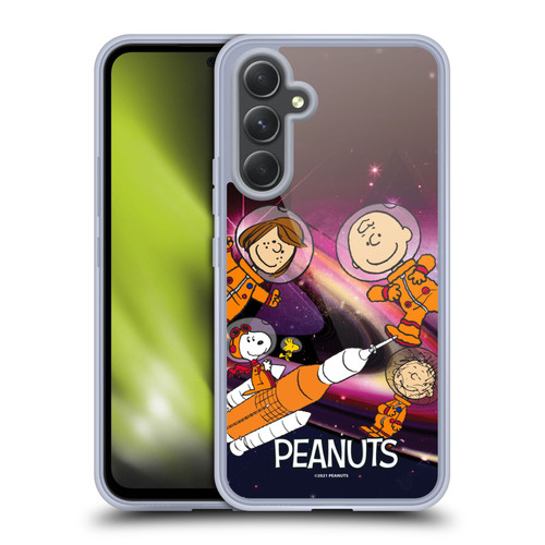 Peanuts Secrets Of Apollo 10 Deep Space Soft Gel Case for Samsung Galaxy A54 5G