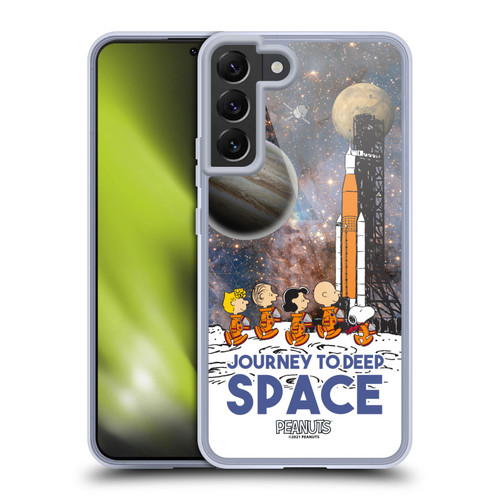 Peanuts Secrets Of Apollo 10 Journey to Deep Space Soft Gel Case for Samsung Galaxy S22+ 5G & MagSafe