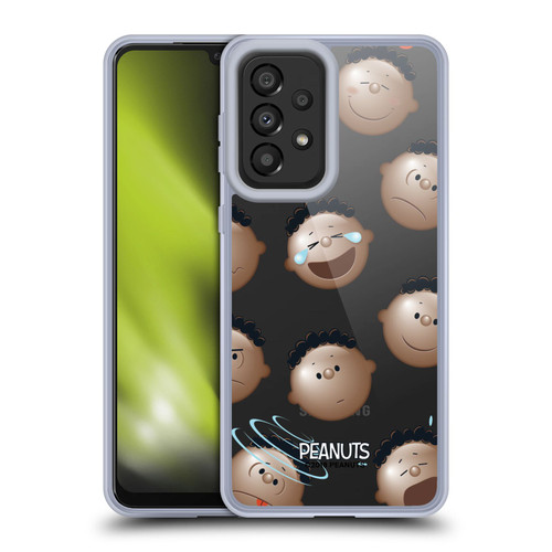 Peanuts Character Patterns Head Emotions Soft Gel Case for Samsung Galaxy A33 5G (2022)