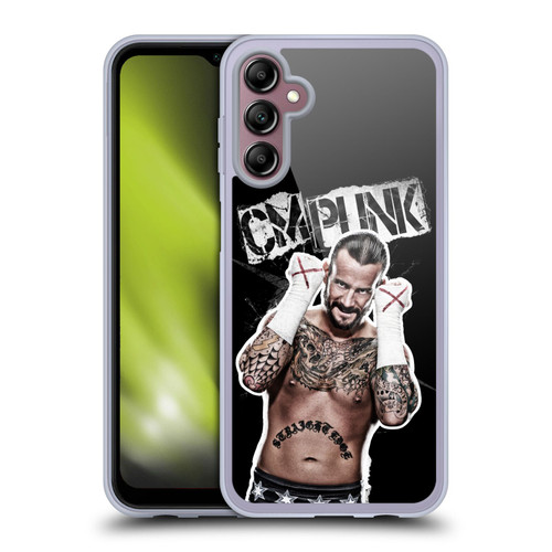 WWE CM Punk Graphics Soft Gel Case for Samsung Galaxy A14 5G