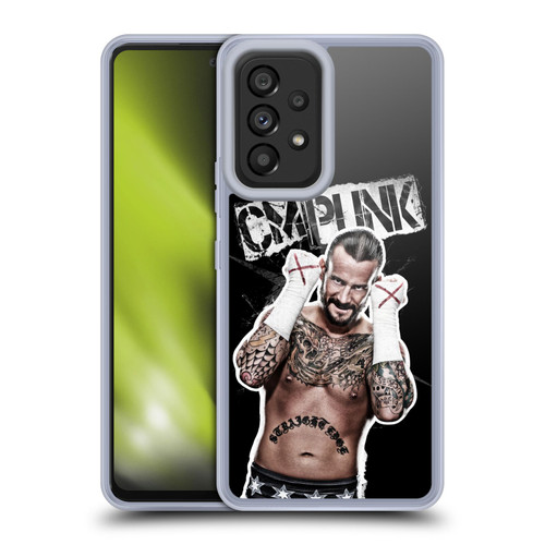 WWE CM Punk Graphics Soft Gel Case for Samsung Galaxy A53 5G (2022)