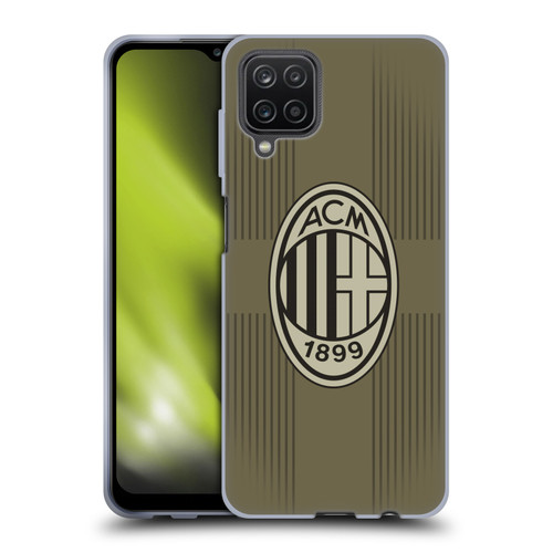 AC Milan 2022/23 Third Kit Soft Gel Case for Samsung Galaxy A12 (2020)
