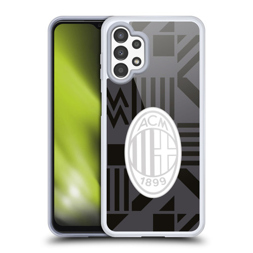 AC Milan 2022/23 Pre Match Kit Soft Gel Case for Samsung Galaxy A13 (2022)