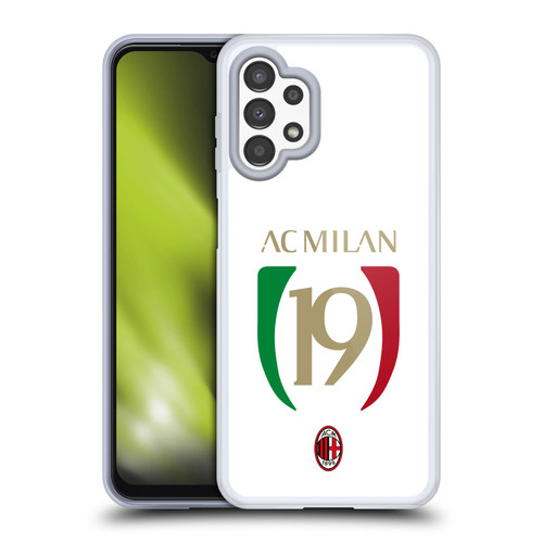 AC Milan 2022/23 Scudetto We The Champions Soft Gel Case for Samsung Galaxy A13 (2022)