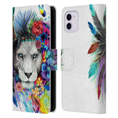 Pixie Cold Cats King Of The Lions Leather Book Wallet Case Cover For Apple iPhone 11