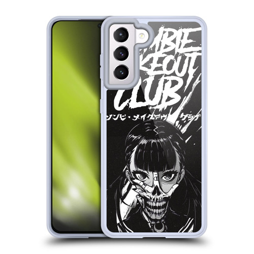 Zombie Makeout Club Art Face Off Soft Gel Case for Samsung Galaxy S21 5G & MagSafe