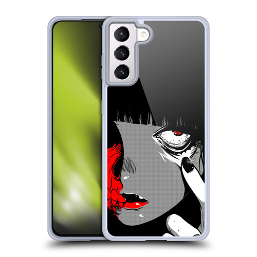 Zombie Makeout Club Art Eye Soft Gel Case for Samsung Galaxy S21+ 5G & MagSafe