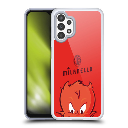 AC Milan Children Milanello Soft Gel Case for Samsung Galaxy A13 (2022)
