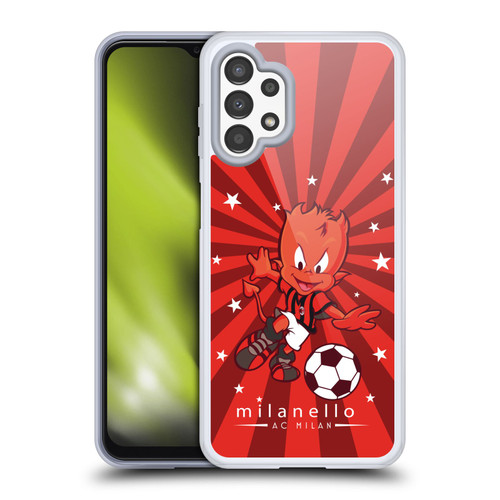 AC Milan Children Milanello 2 Soft Gel Case for Samsung Galaxy A13 (2022)