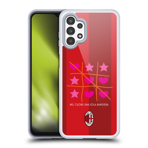 AC Milan Children Tic Tac Toe Soft Gel Case for Samsung Galaxy A13 (2022)