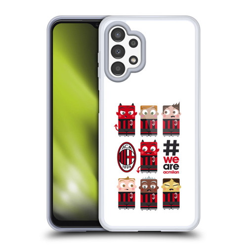 AC Milan Children We Are Soft Gel Case for Samsung Galaxy A13 (2022)