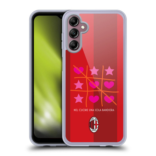 AC Milan Children Tic Tac Toe Soft Gel Case for Samsung Galaxy A14 5G