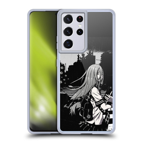 Zombie Makeout Club Art They Are Watching Soft Gel Case for Samsung Galaxy S21 Ultra 5G & MagSafe