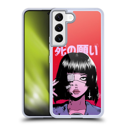 Zombie Makeout Club Art Eye Patch Soft Gel Case for Samsung Galaxy S22 5G & MagSafe