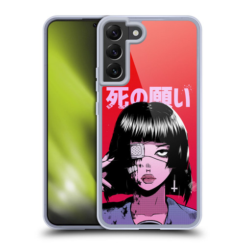 Zombie Makeout Club Art Eye Patch Soft Gel Case for Samsung Galaxy S22+ 5G & MagSafe