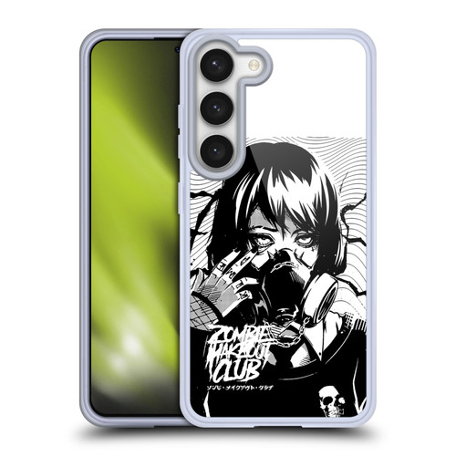 Zombie Makeout Club Art Facepiece Soft Gel Case for Samsung Galaxy S23 5G & MagSafe
