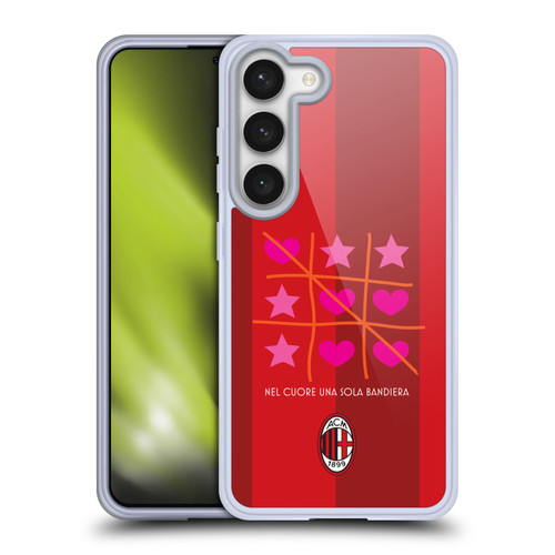 AC Milan Children Tic Tac Toe Soft Gel Case for Samsung Galaxy S23 5G & MagSafe