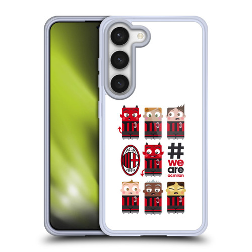 AC Milan Children We Are Soft Gel Case for Samsung Galaxy S23 5G & MagSafe