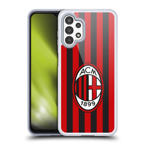 AC Milan 2017/18 Crest Kit Home Soft Gel Case for Samsung Galaxy A13 (2022)