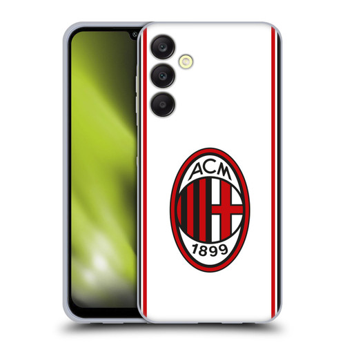 AC Milan 2017/18 Crest Kit Away Soft Gel Case for Samsung Galaxy A25 5G