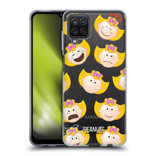 Peanuts Character Patterns Sally Brown Soft Gel Case for Samsung Galaxy A12 (2020)