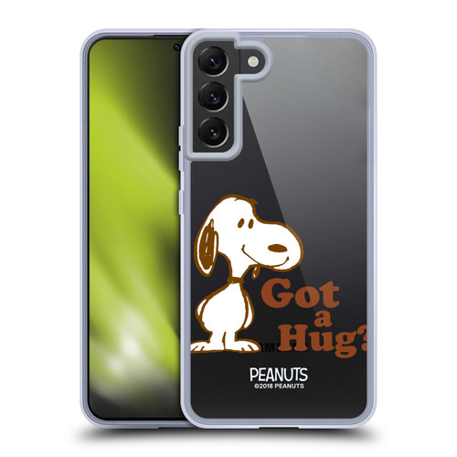 Peanuts Snoopy Hug Got A Hug Soft Gel Case for Samsung Galaxy S22+ 5G & MagSafe