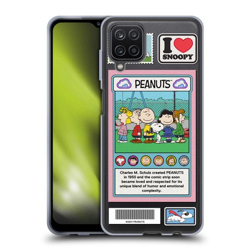 Peanuts Trends Cast Card Soft Gel Case for Samsung Galaxy A12 (2020)