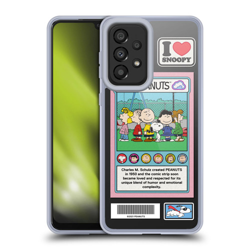 Peanuts Trends Cast Card Soft Gel Case for Samsung Galaxy A33 5G (2022)
