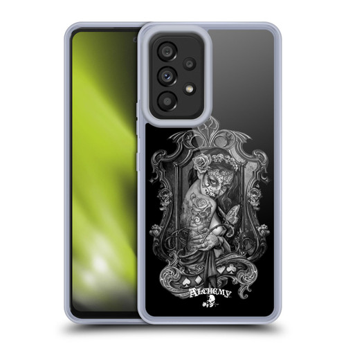 Alchemy Gothic Graphic Art Widow Soft Gel Case for Samsung Galaxy A53 5G (2022)