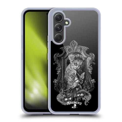 Alchemy Gothic Graphic Art Widow Soft Gel Case for Samsung Galaxy A54 5G