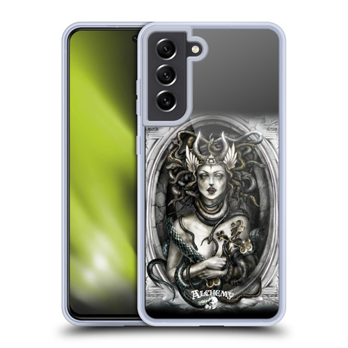 Alchemy Gothic Graphic Art Dante's Fury Soft Gel Case for Samsung Galaxy S21 FE 5G & MagSafe