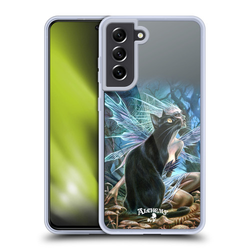 Alchemy Gothic Graphic Art Faerie Familiar Soft Gel Case for Samsung Galaxy S21 FE 5G & MagSafe