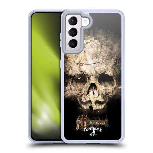 Alchemy Gothic Graphic Art M'sieur La Mort Soft Gel Case for Samsung Galaxy S21 5G & MagSafe
