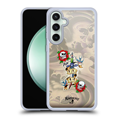 Alchemy Gothic Illustration 13 Dagger Soft Gel Case for Samsung Galaxy S23 FE 5G & MagSafe