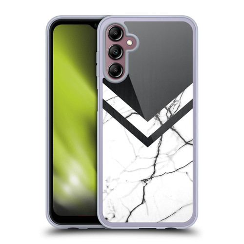 Alyn Spiller Marble Half Cut Soft Gel Case for Samsung Galaxy A14 5G