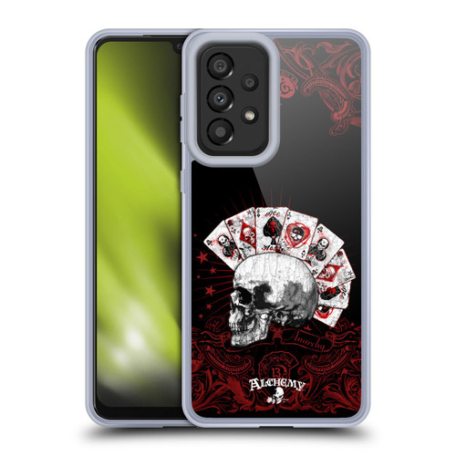Alchemy Gothic Skull And Cards Aces Of Anarchy Soft Gel Case for Samsung Galaxy A33 5G (2022)