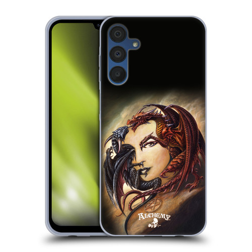 Alchemy Gothic Dragon Morgan Theomachia Soft Gel Case for Samsung Galaxy A15 & MagSafe