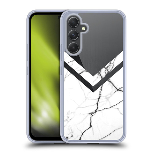 Alyn Spiller Marble Half Cut Soft Gel Case for Samsung Galaxy A54 5G